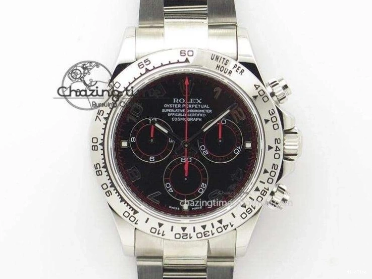 MiroTime 0213 RelaxedFit Yacht-Master 126655 RG APSF Best Edition Black Dial on Black Rubber Strap A 1949